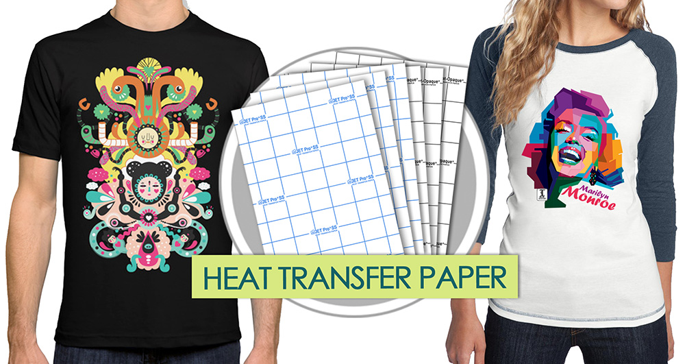 A3 A4 Size 3G Jet-Opaque Inkjet Printable Iron On Heat Transfer Printing  Paper For Dark Fabric Tshirt Thermal Transfer Paper DIY - AliExpress