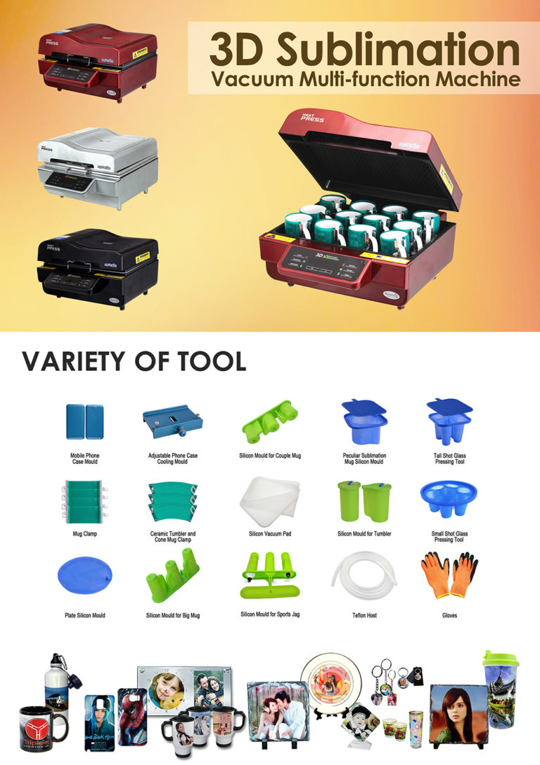 3D Sublimation Vacuum Machine