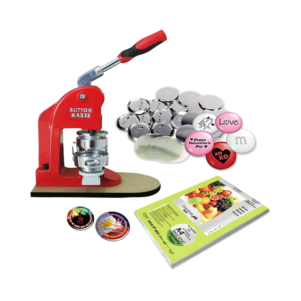 Button Pin Press Package (Sliding)