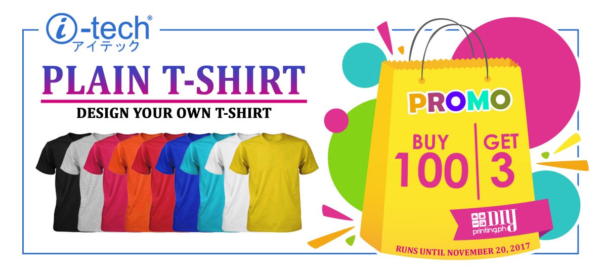 Buy-100-and-Get-3-for-free-Plain-i-Tech-T-Shirt