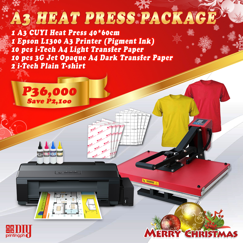 A3 HEAT PRESS PACKAGE - 3D Sublimation Machine Supplier Philippines ...