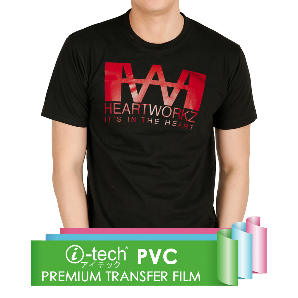 iTech Heat Transfer Film PVC Vinyl for Tshirts (Royal Blue) Retail