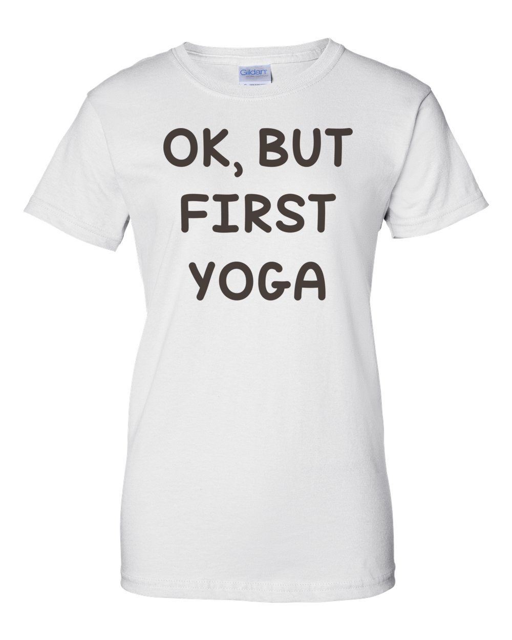 ok-but-first-yoga-funny-yoga-tshirt-womens-regular-white - 3D ...