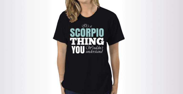 Cool T-Shirts For Intense Scorpios Available At DIY Printing!