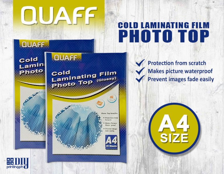 Quaff Cold Laminating Film (Photo Top)